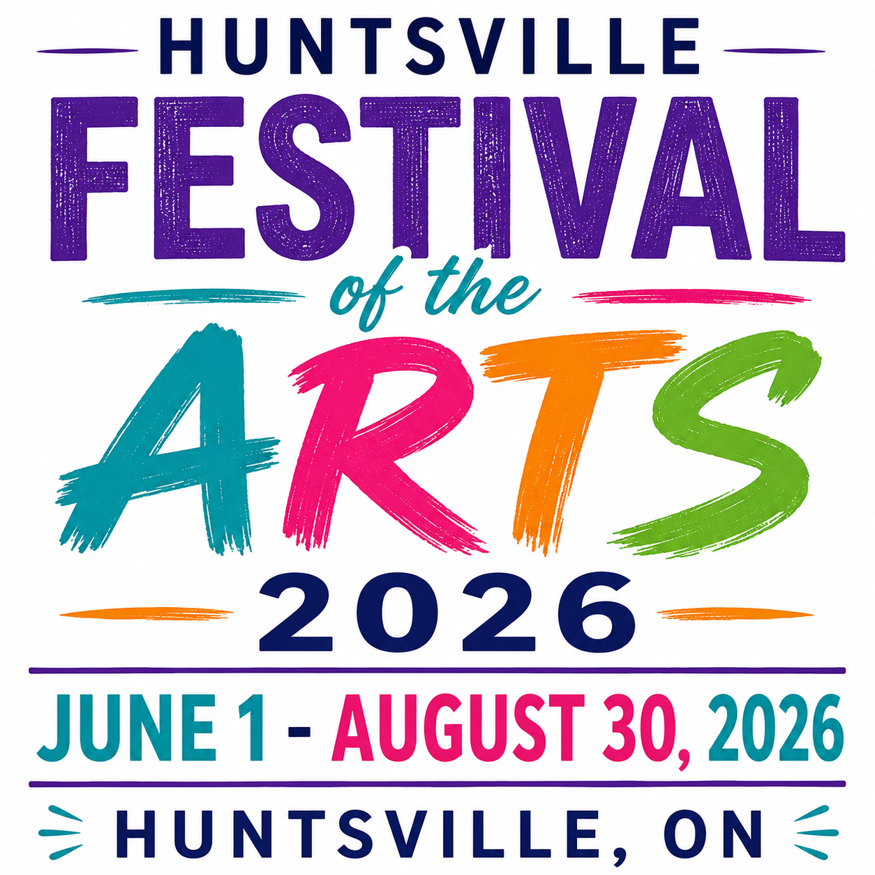 Huntsville Festival of the Arts 2026 - Huntsville, ON