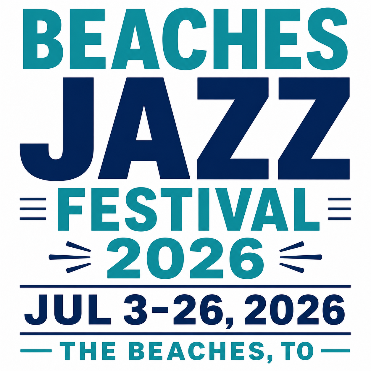 Beaches Jazz Festival 2026 - Toronto, ON