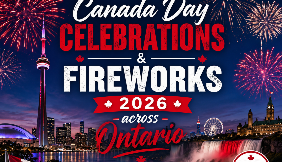 Canada Day Fireworks & Celebrations 2026 - Ontario Festivals