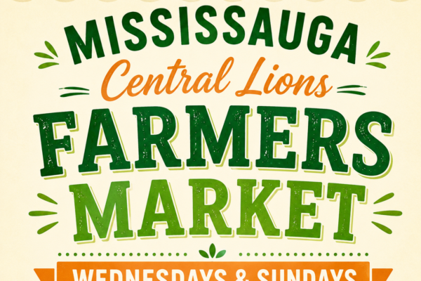 Mississauga Central Lions Farmers Market 2026 - Mississauga, ON