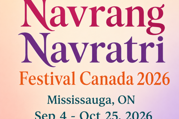 Navrang Navratri Festival Canada 2026 - Mississauga, ON